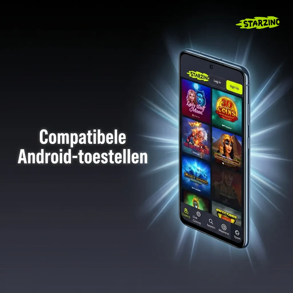 Android-toestellen compatibel met de applicatie, inclusief Samsung Galaxy, Google Pixel en OnePlus modellen