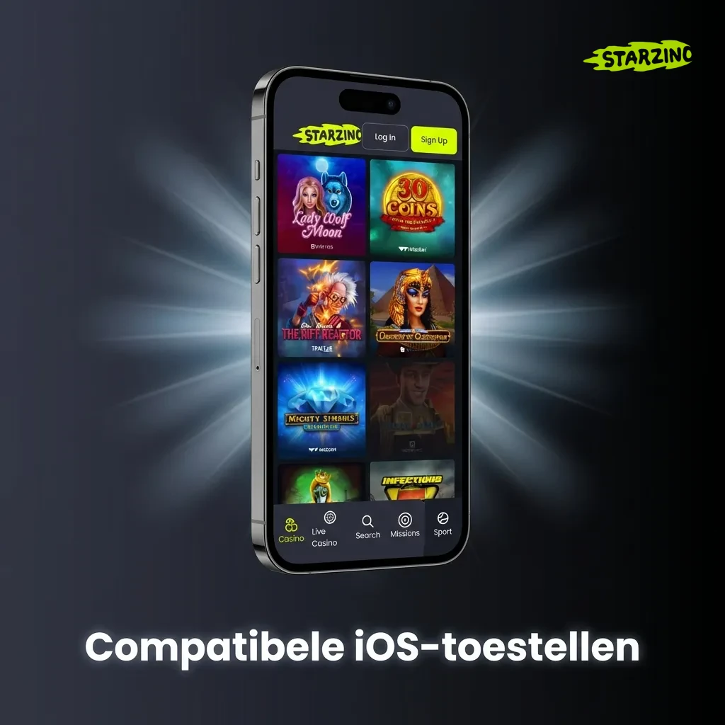 List of compatible iOS devices including iPhone X through 15 series and recent iPad models from 8th generation onwards