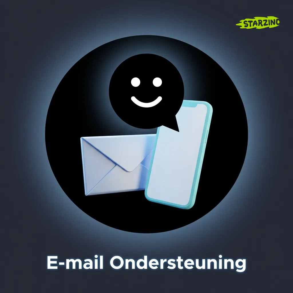 Email support page showing instructions for contacting customer service with documents and detailed questions