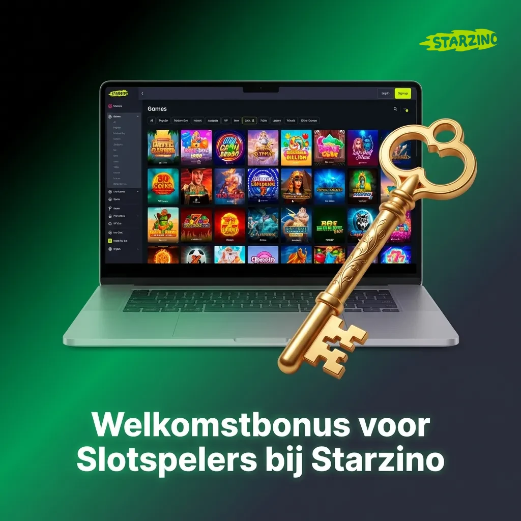 Starzino welkomstbonus voor slotspelers: 200% tot €1.000 plus €15 gratis inzet bij eerste storting van minimaal €10